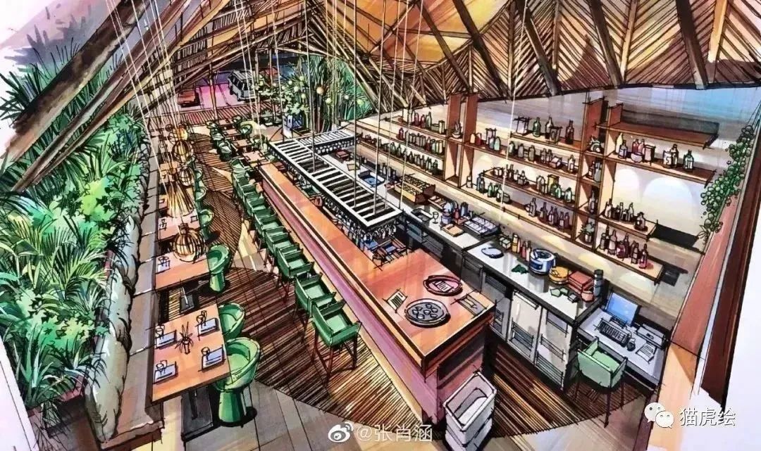 猫虎画,猫虎绘画