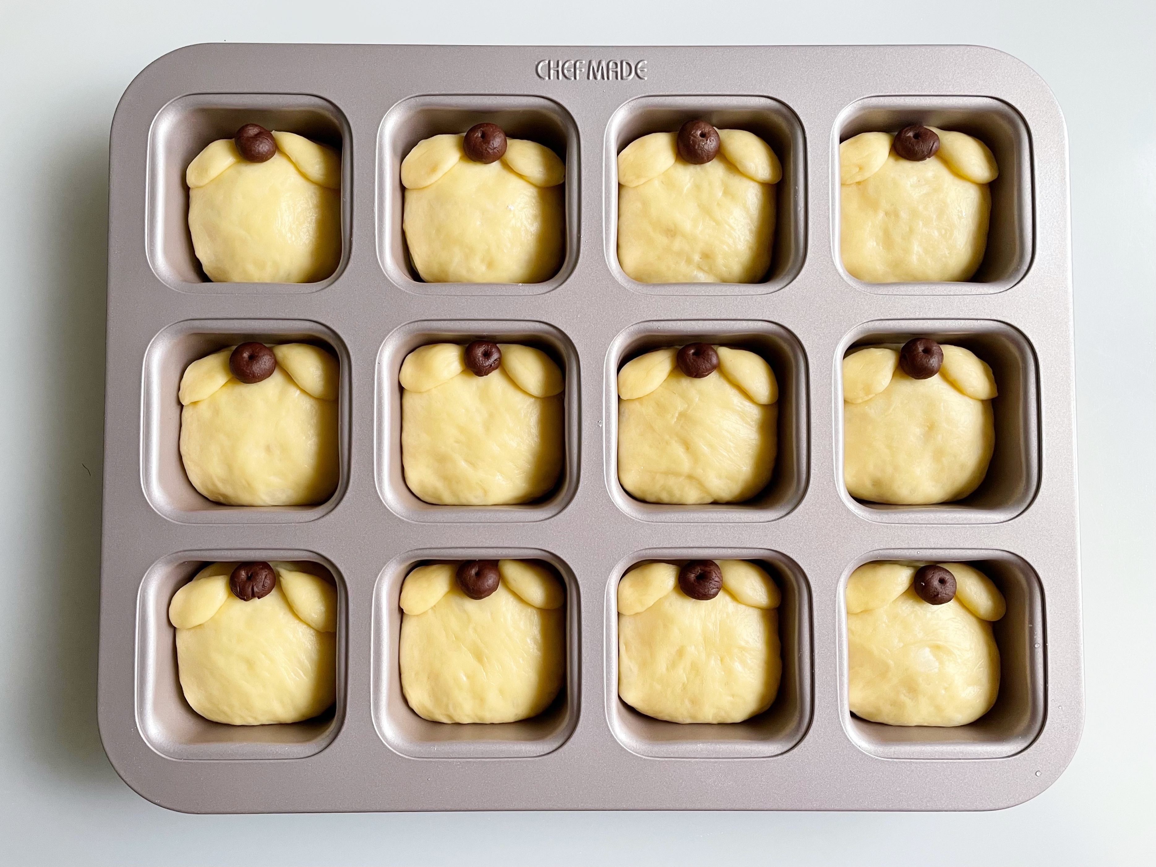 粉色花朵小餐包简单又好吃,可爱的卡通餐包