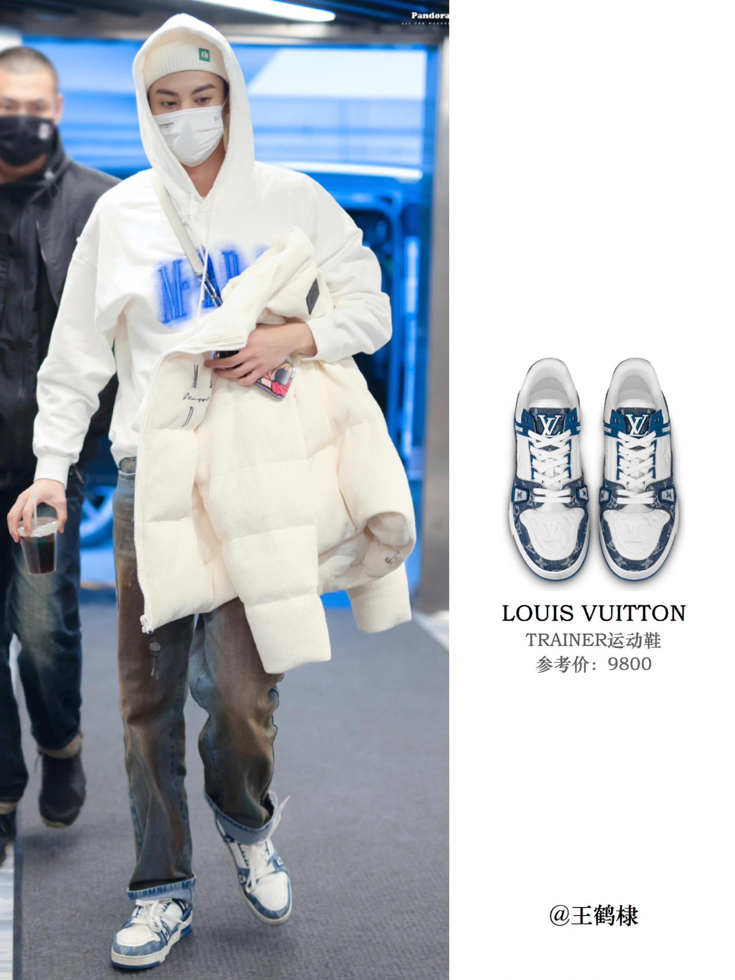 明星同款情侣潮鞋，都是超好看又火黑白熊猫色真的好看超级百搭