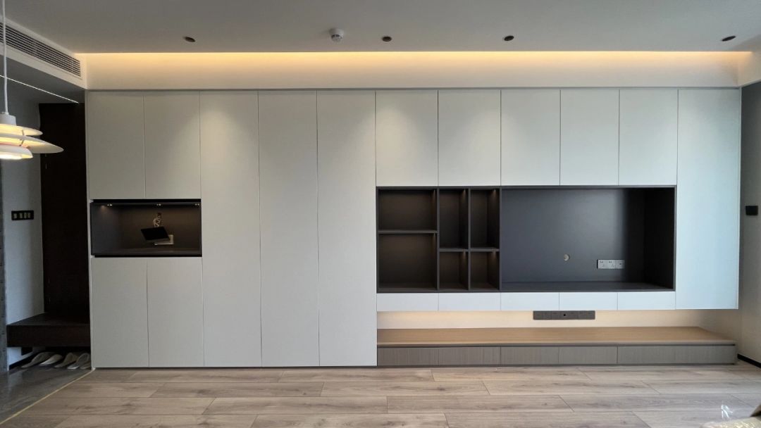 简单大气有设计感的电视柜,30款必看极简电视柜实景
