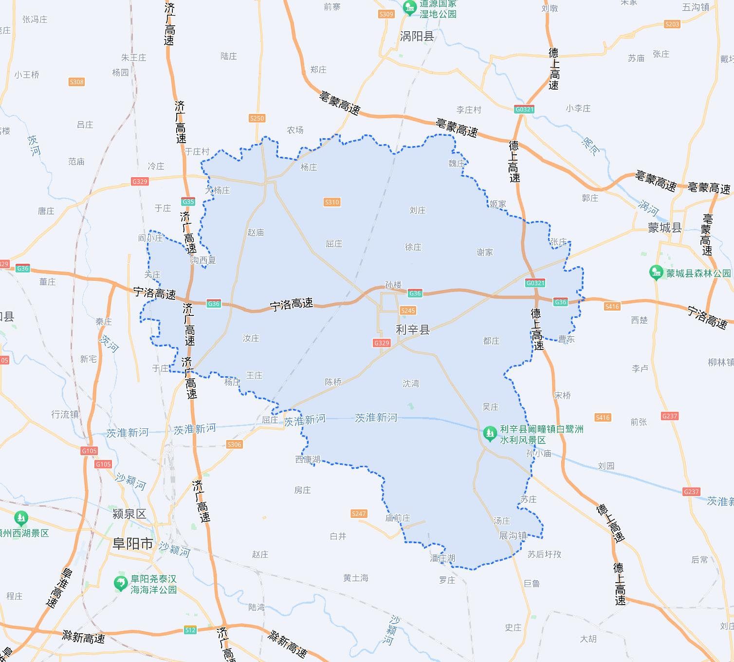 亳州市利辛县的历史,亳州利辛的地理位置