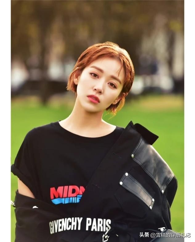 袁泉干练短发发型图片,袁泉最新短发发型图片大全