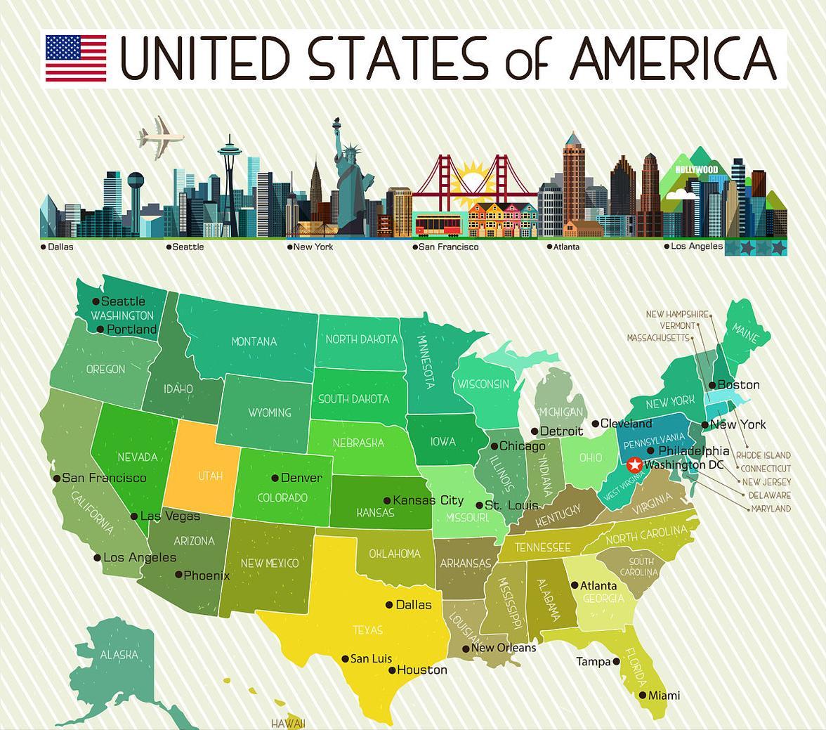 美国旅游城市和著名旅游景点,美国历年最佳旅游城市名单