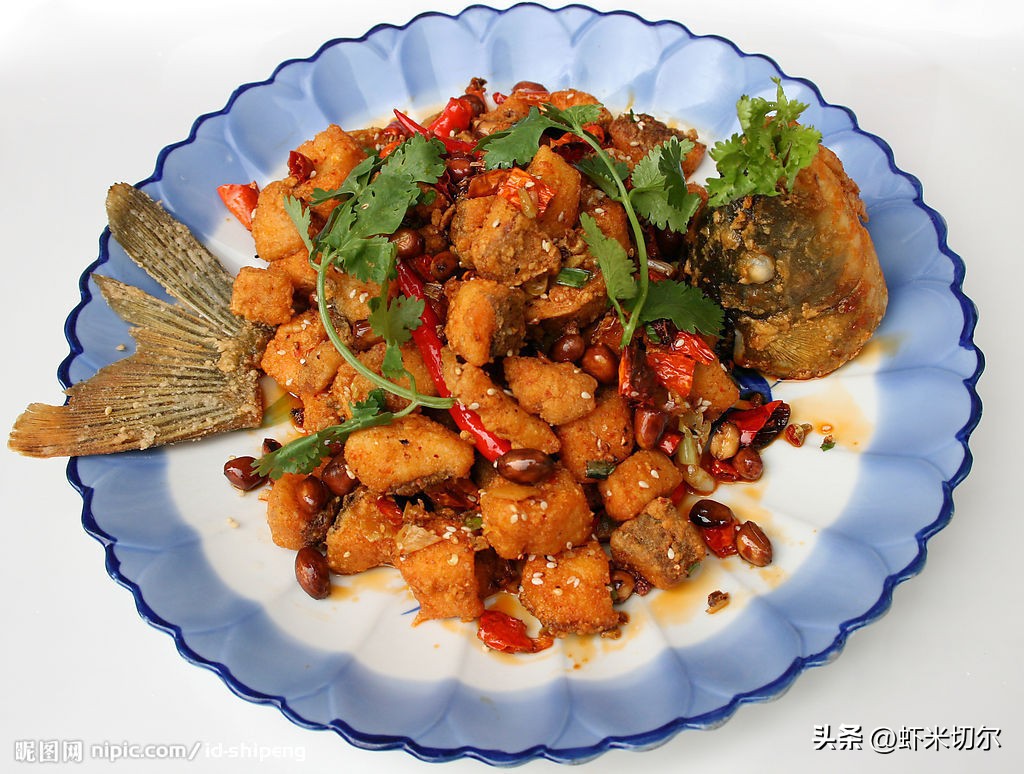 正宗川味煮草鱼,广东传统菜煮草鱼