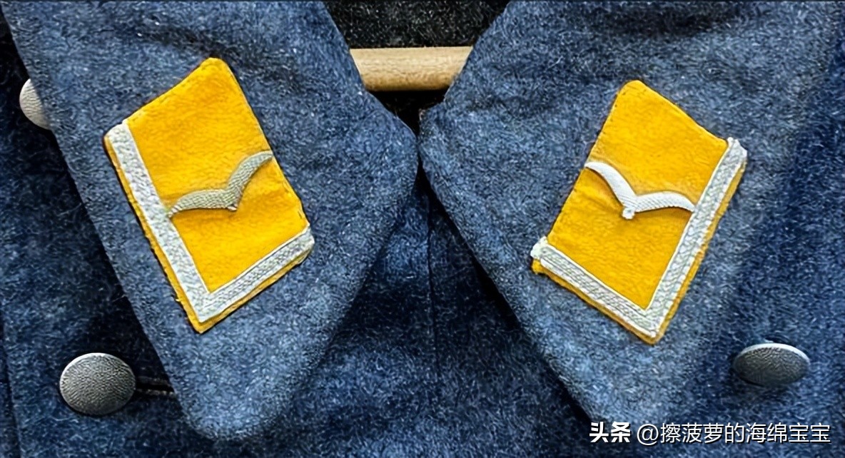 二战德国空军军衔标志,二战德国军衔级别对照表