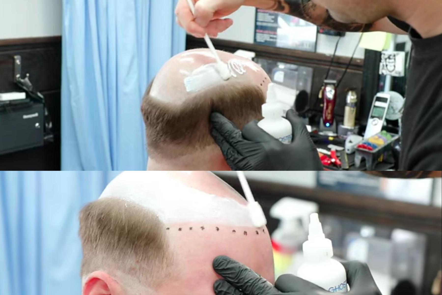 戴假发用的胶怎么清洗,假发上的粘胶怎么清理