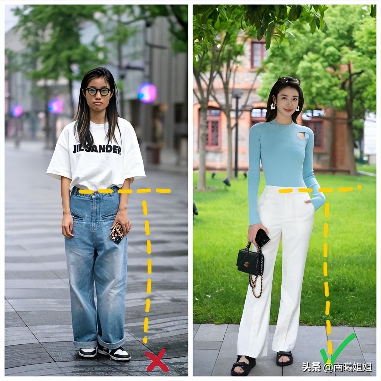 裤子是宽口好看还是紧口好看,裤子是穿长的好还是短的好