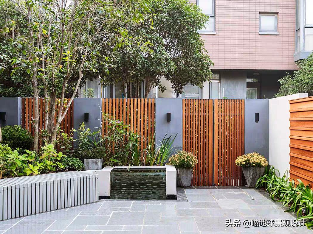 庭院围墙艺术格栅,不锈钢围墙大门格栅图片