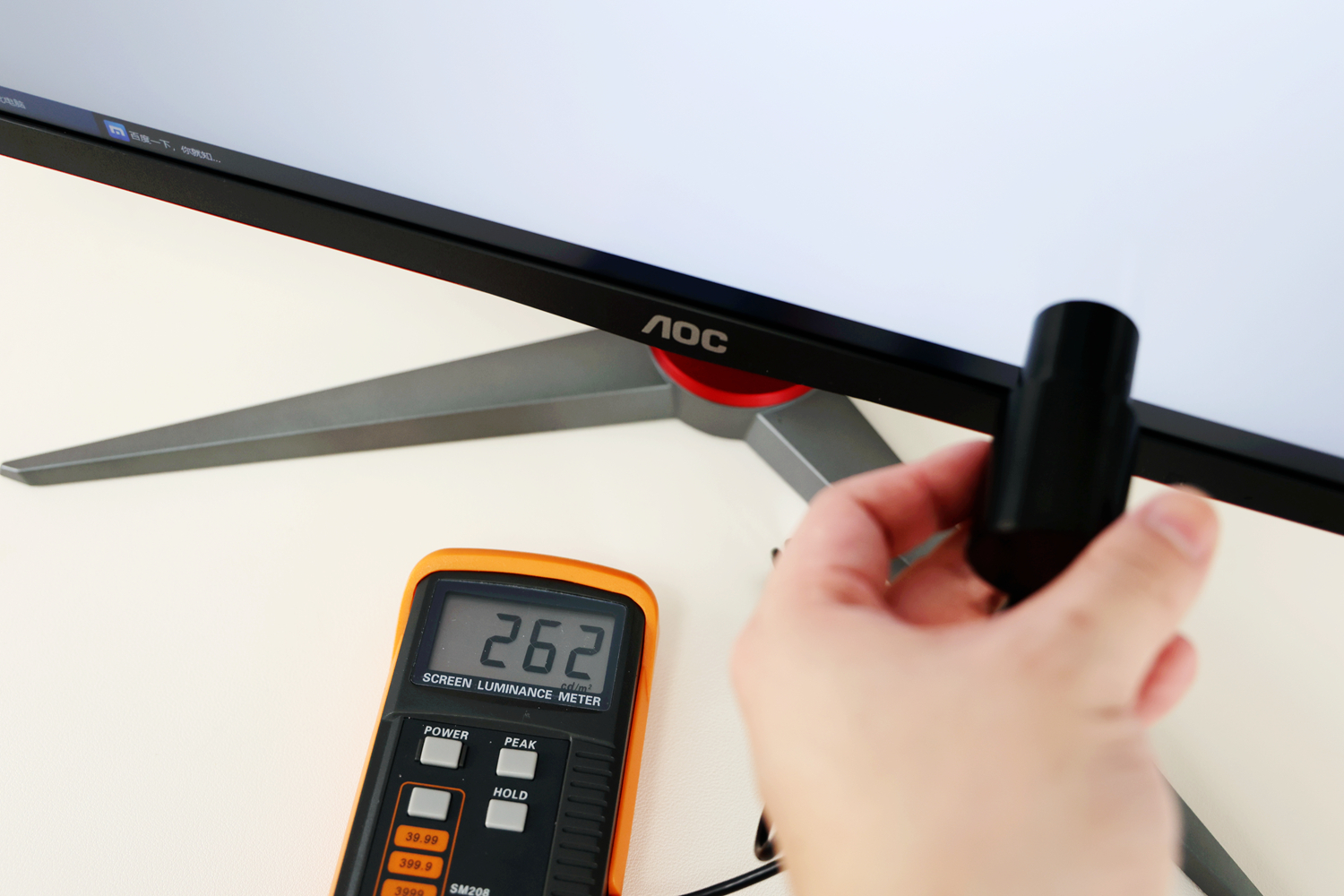 aoc显示器1080p小钢炮,小屏幕高分辨率的显示器