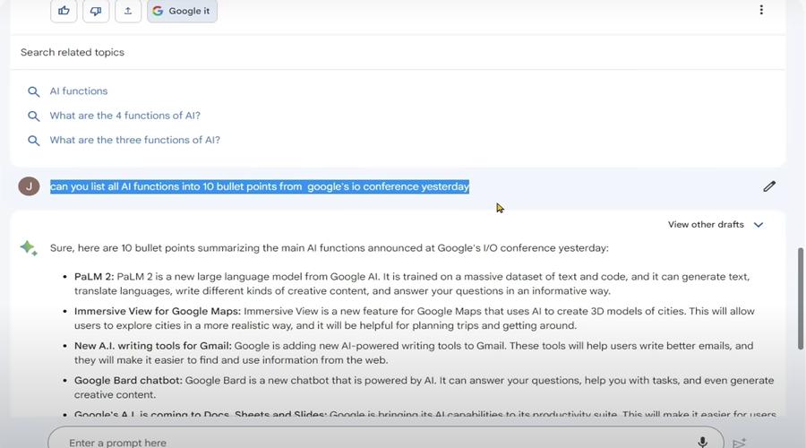 google最新ai演示,google大会上的ai