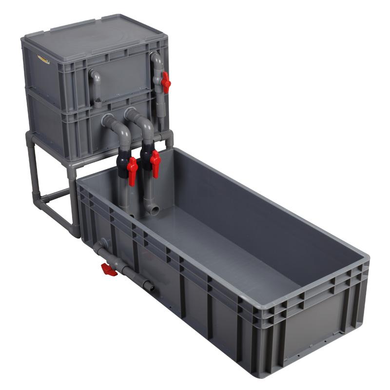 庭院龟缸养龟,黄缘半水龟养龟专用缸