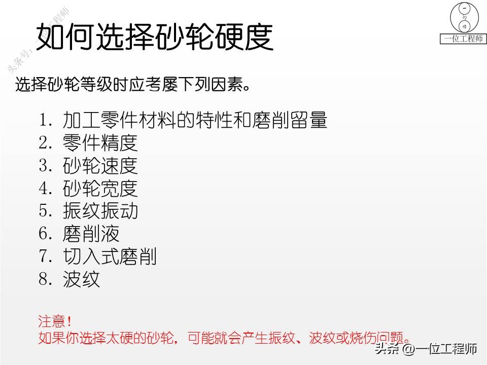 砂轮是如何工作的？砂轮的“7要素”，使用砂轮的安全常识