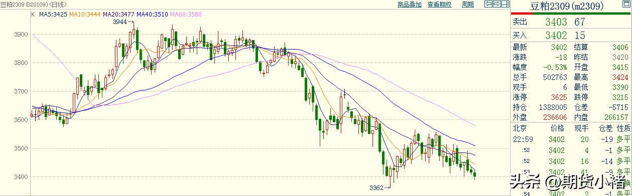 豆粕利空消化殆尽仍有走高潜力,豆粕震荡下行
