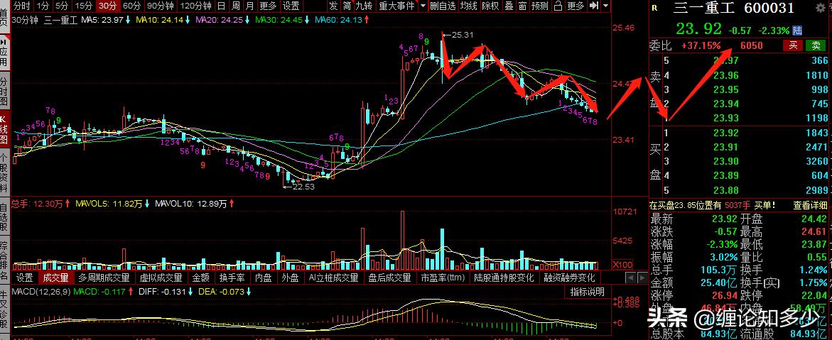三一重工明天走势预判大盘,三一重工股价大跌深度分析