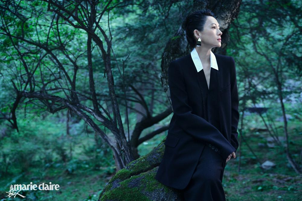 章子怡金九封面图片,原创章子怡登金九封面