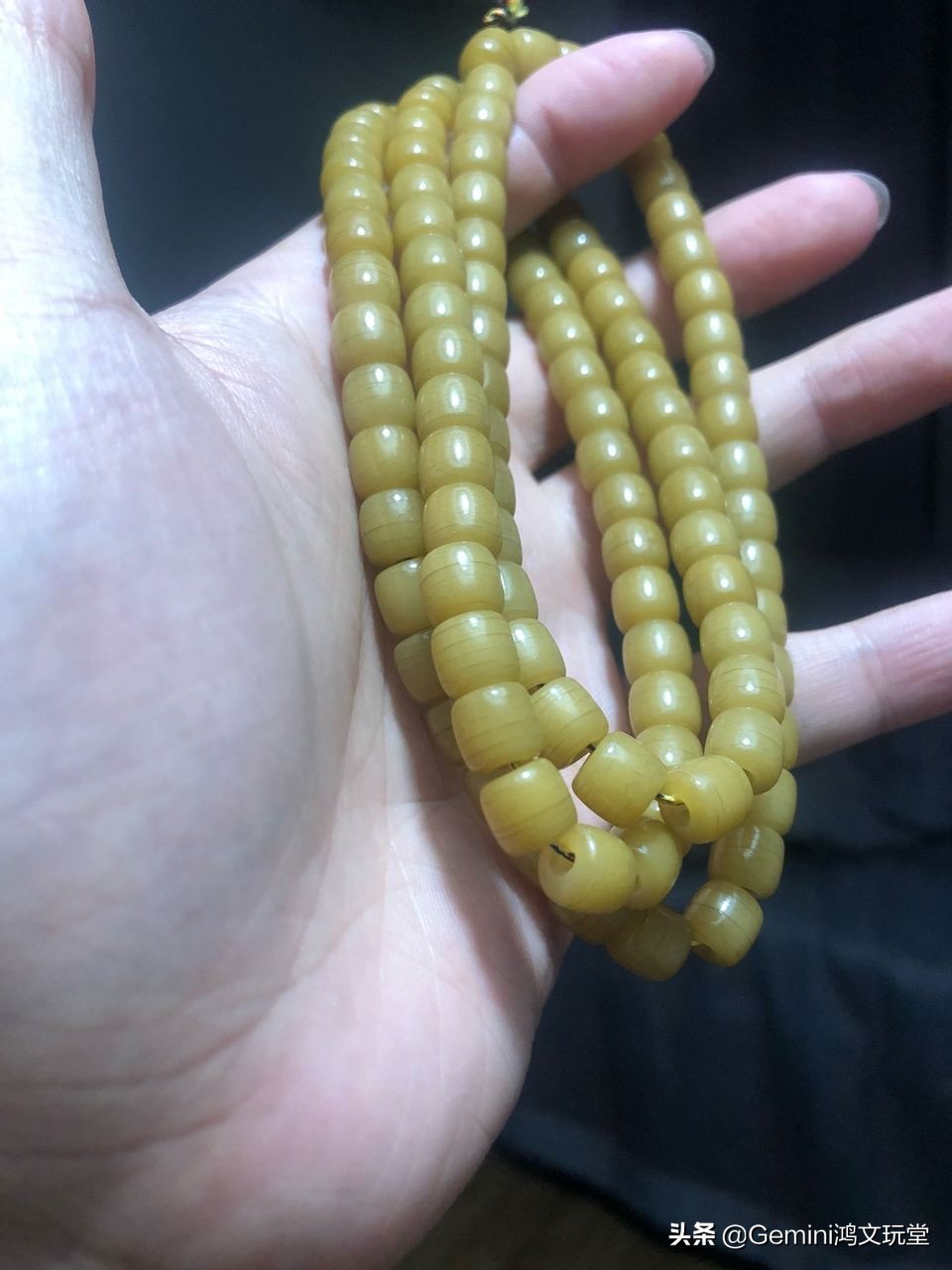 文玩手串太大了怎么办,文玩手串上的松紧绳怎么弄