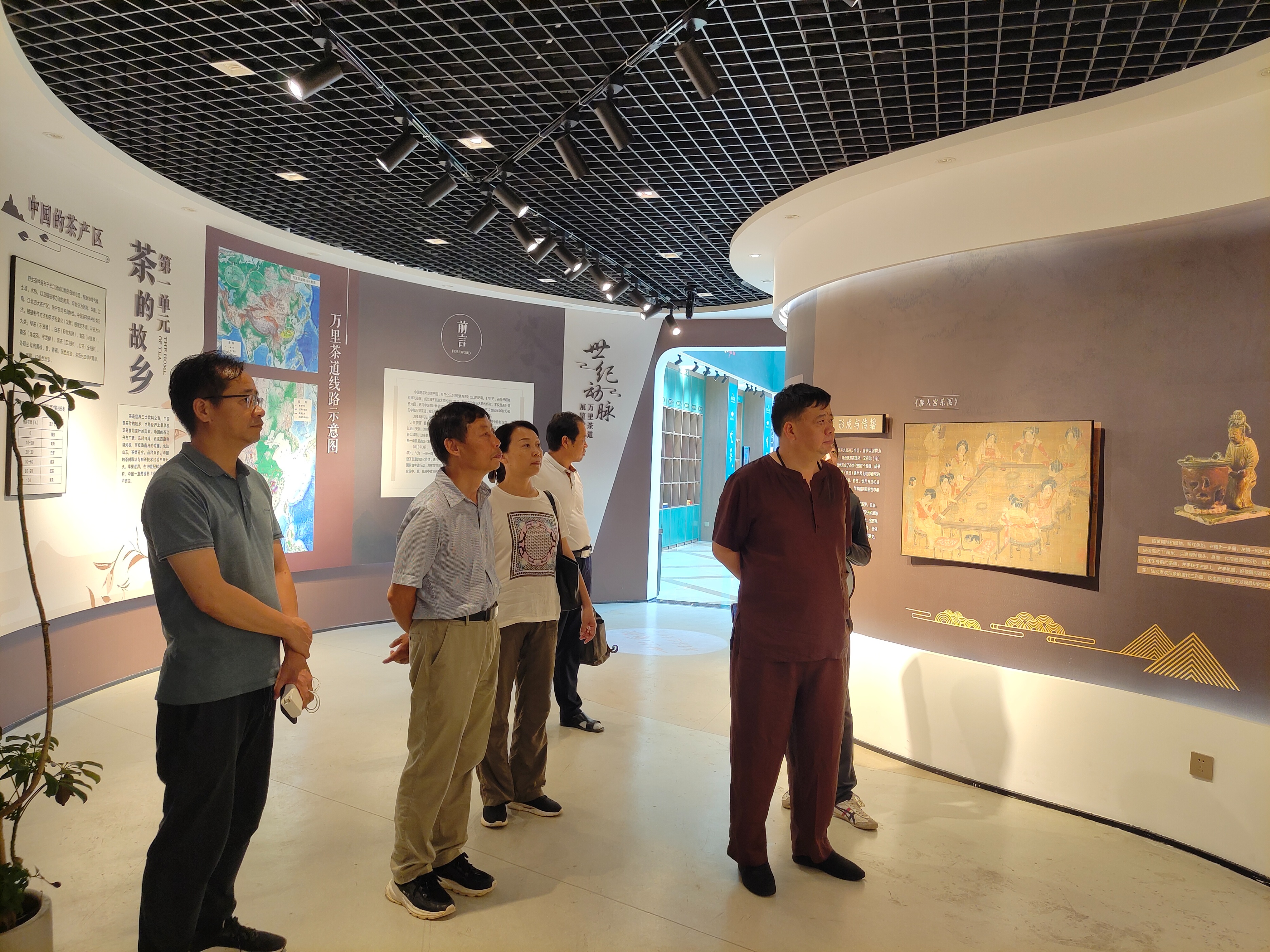 调研茶产业,茶协上茶山访茶企