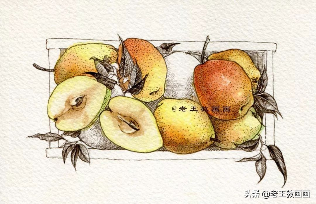 水彩不勾线怎么上色,水彩总是画不匀怎么办