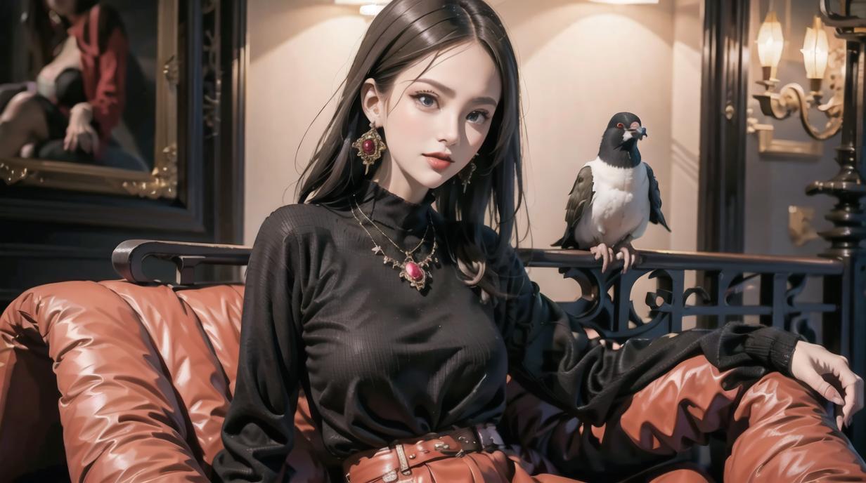 二次元ai女神图片,ai二次元少女美图