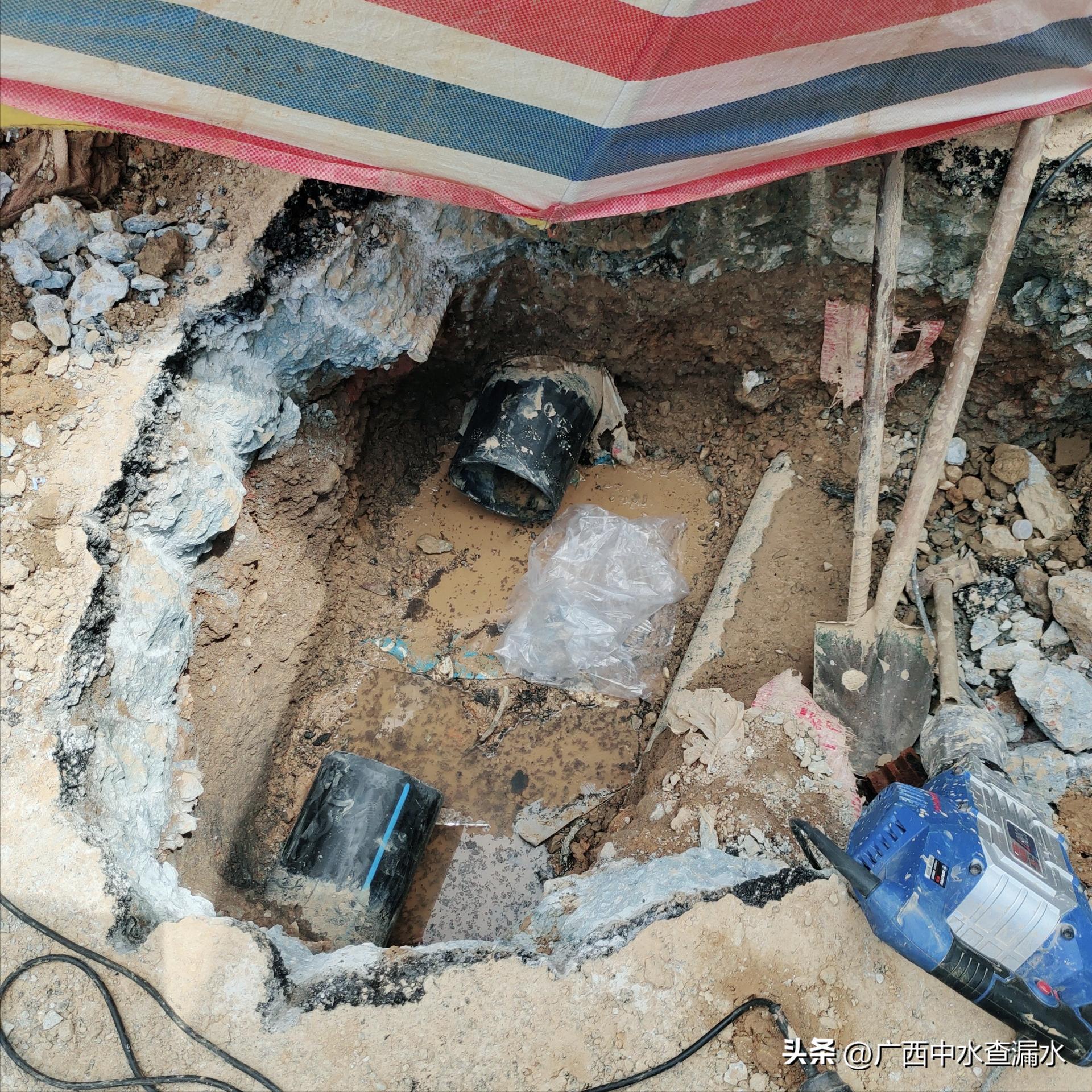 给水管漏水快速维修方法,暗埋水管如何检测在哪里漏水