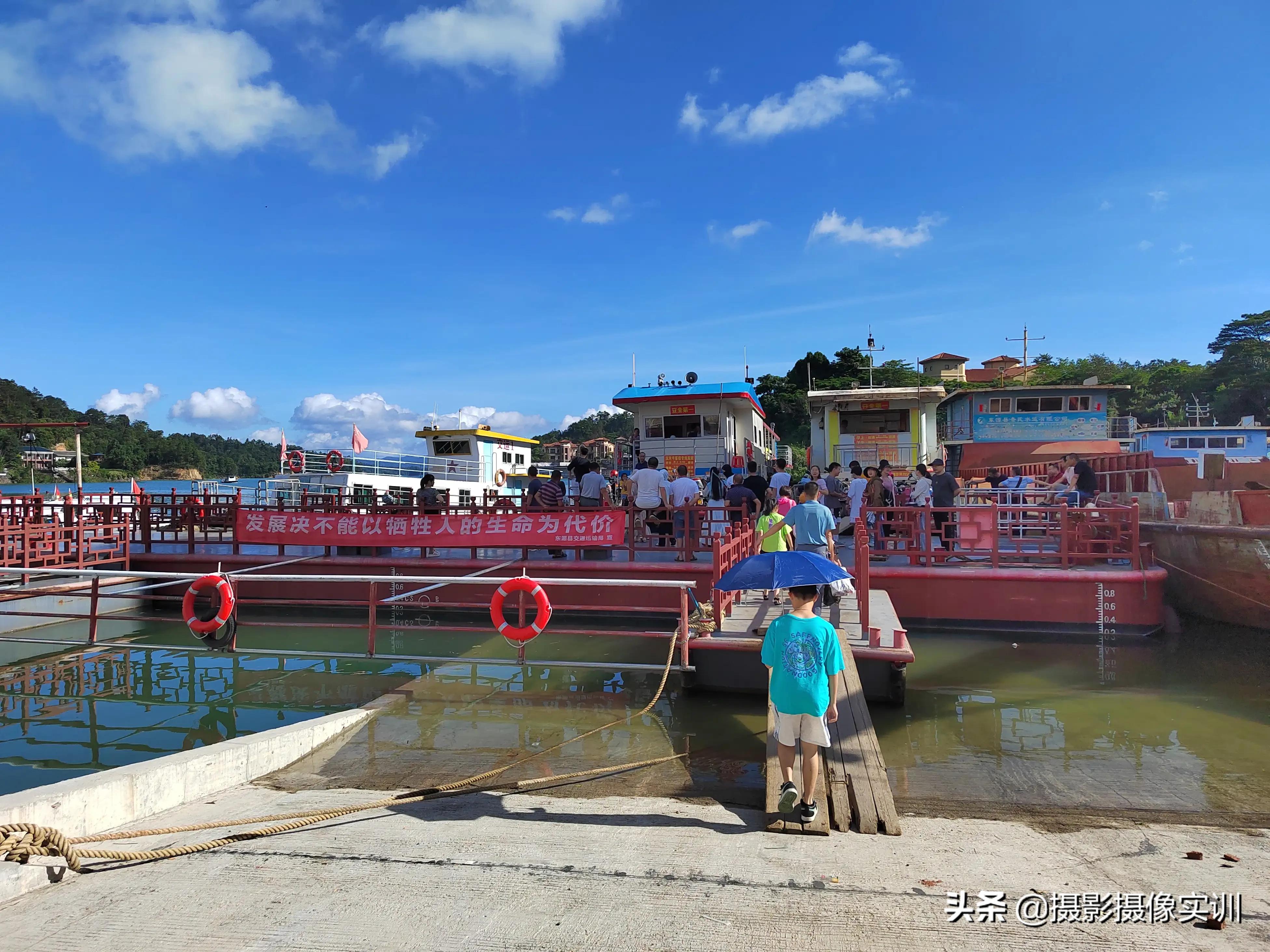 万绿湖坐船门票,万绿湖免门票