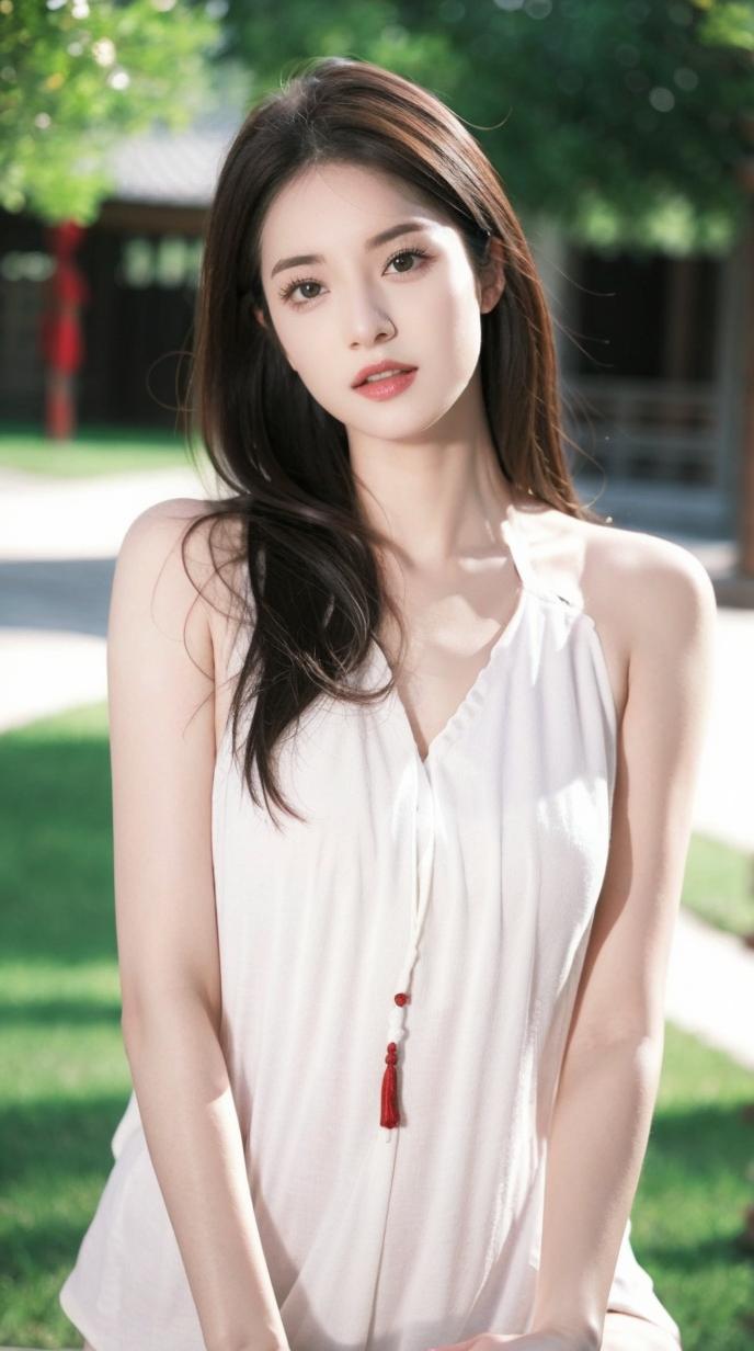 人像摄影夏日甜美可爱清纯女孩儿,艺术照摄影异域风写真