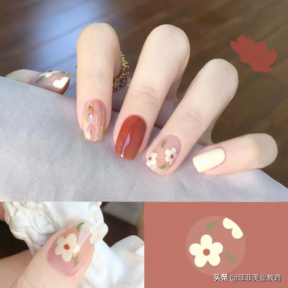 好看的红色美甲款式高级感,红色甲片美甲2022新年网红款图片