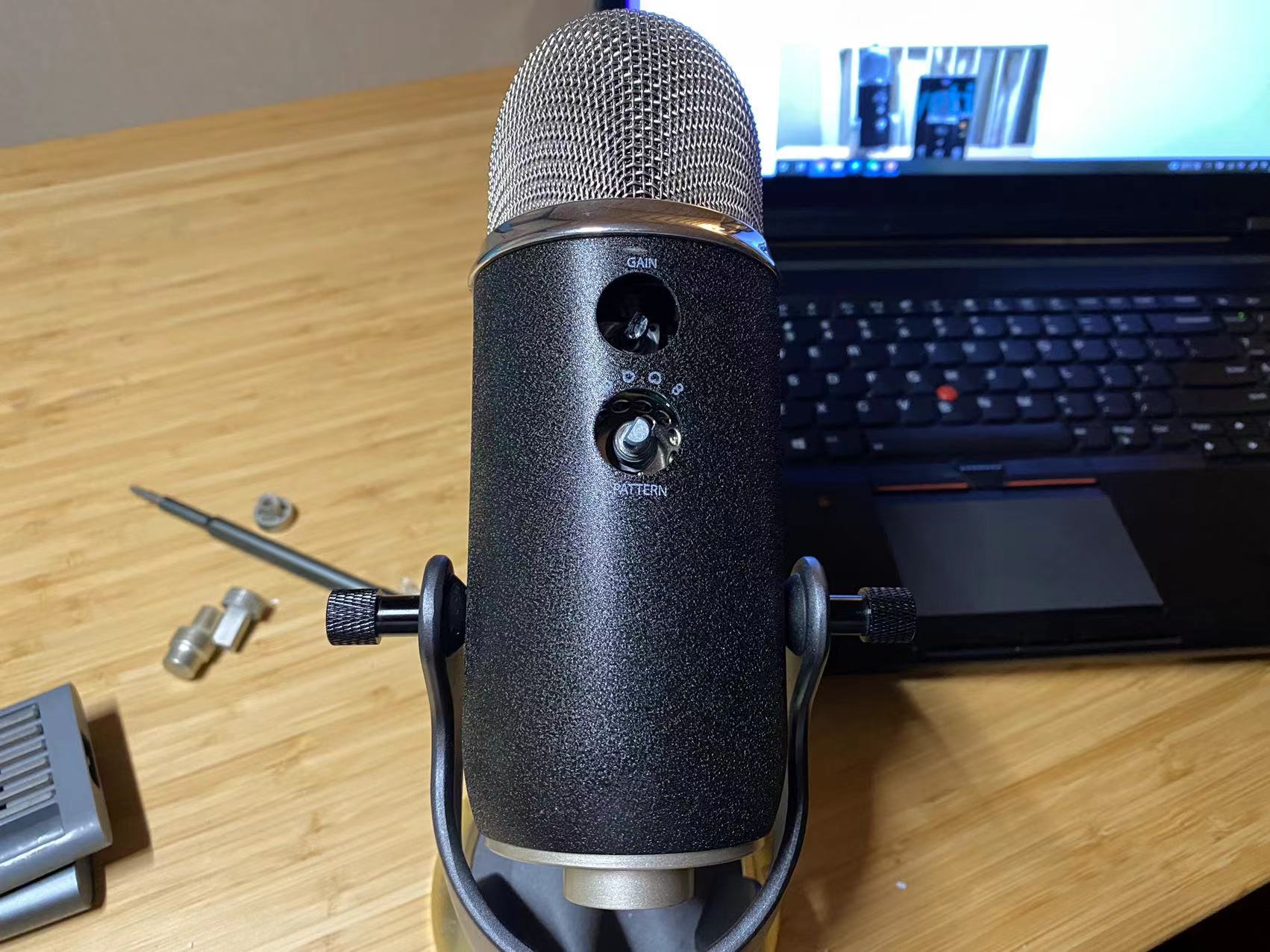 blueyeti麦克风怎么拆开,雪怪麦克风拆机