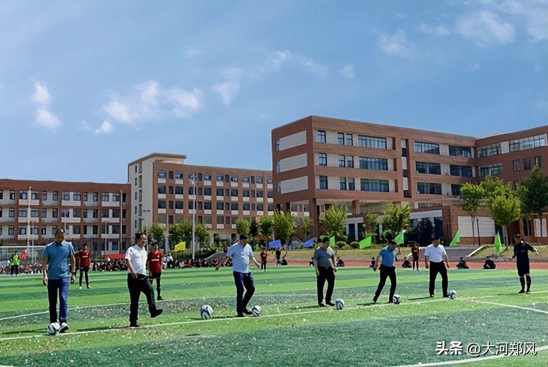 小学足球文化节开幕式,中牟县体育文化节
