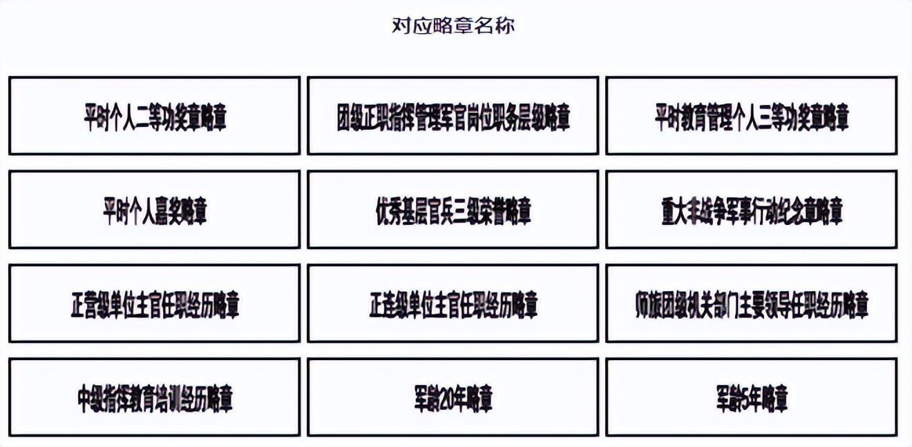 军人勋表，帅气登场！