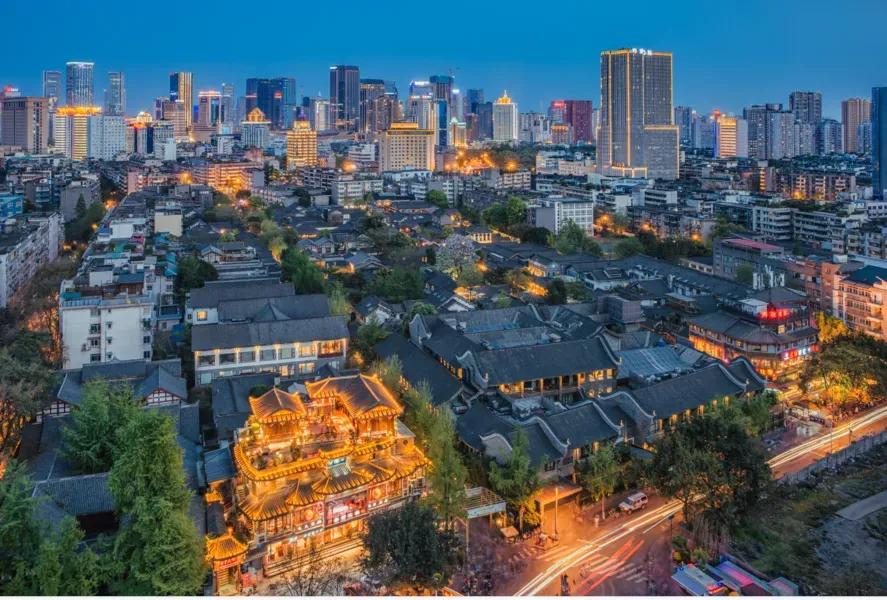 成都旅游攻略夜景推荐一下,国庆成都夜景必打卡之地