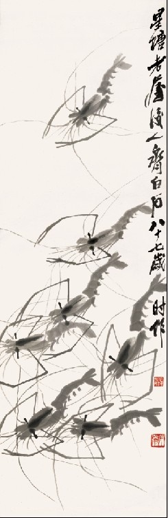 齐白石中国画艺术鉴赏,中国画齐白石作品