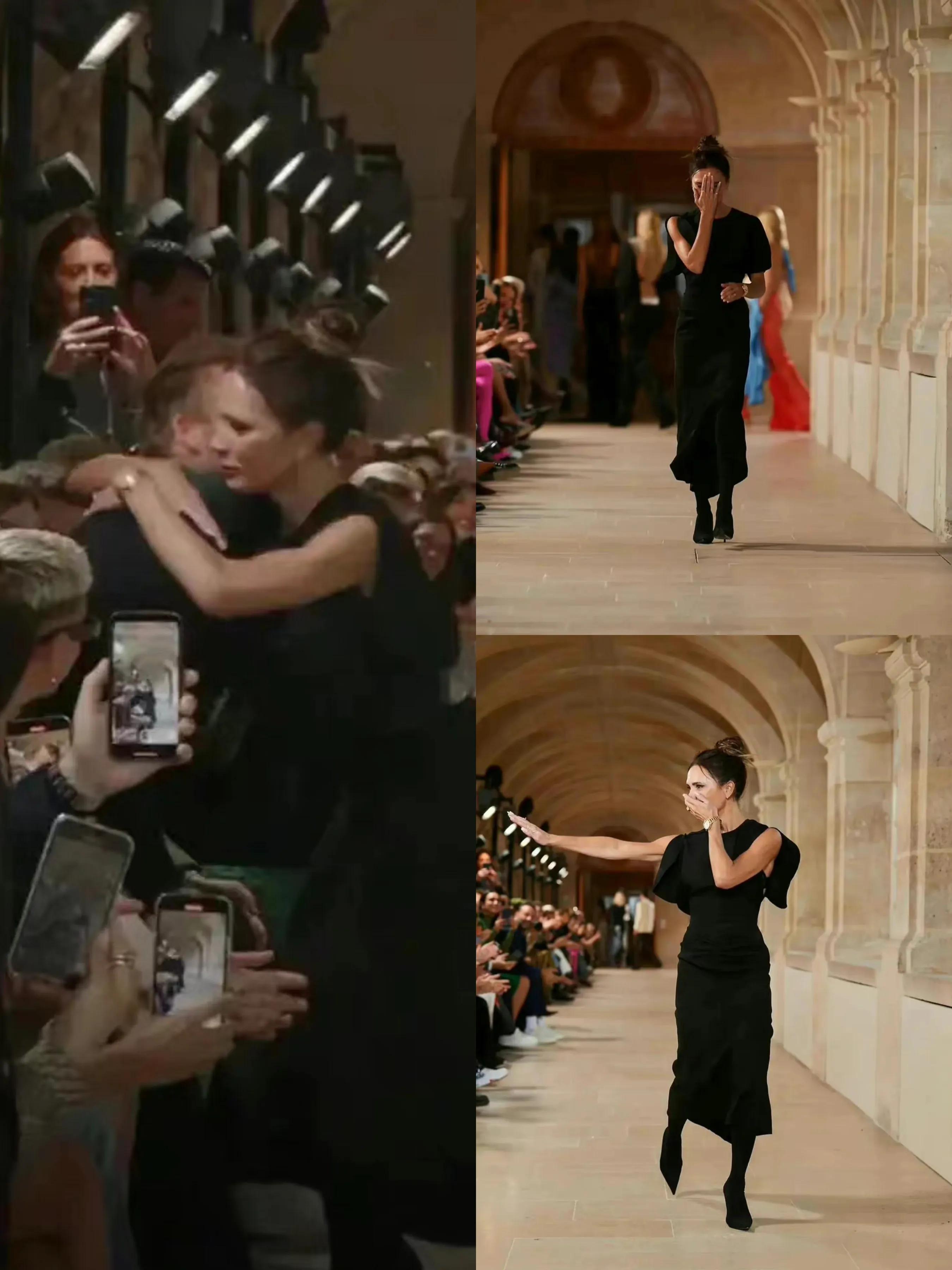 超模穿深v,贝克汉姆女儿穿搭