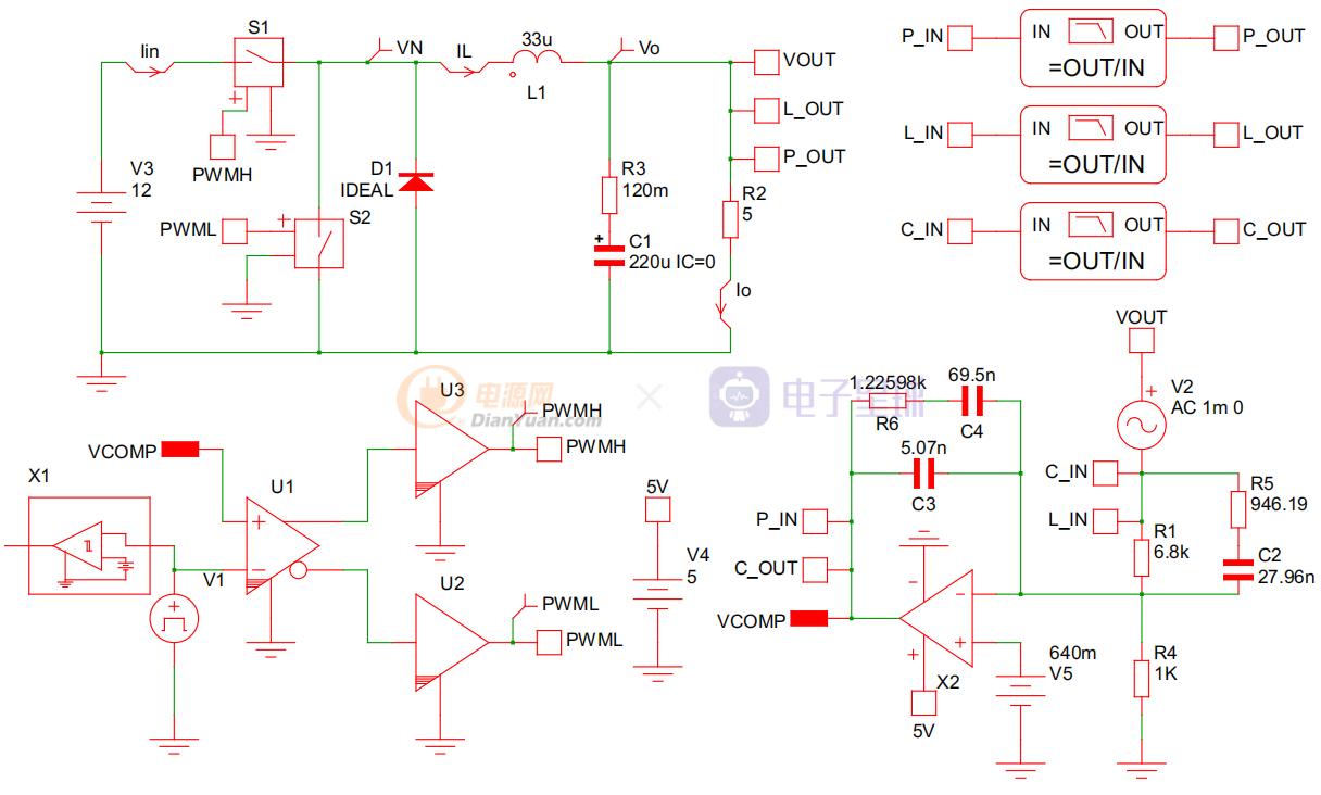 基于MCHP16bitdspic33系列全数字控制同步Buck入门（上）