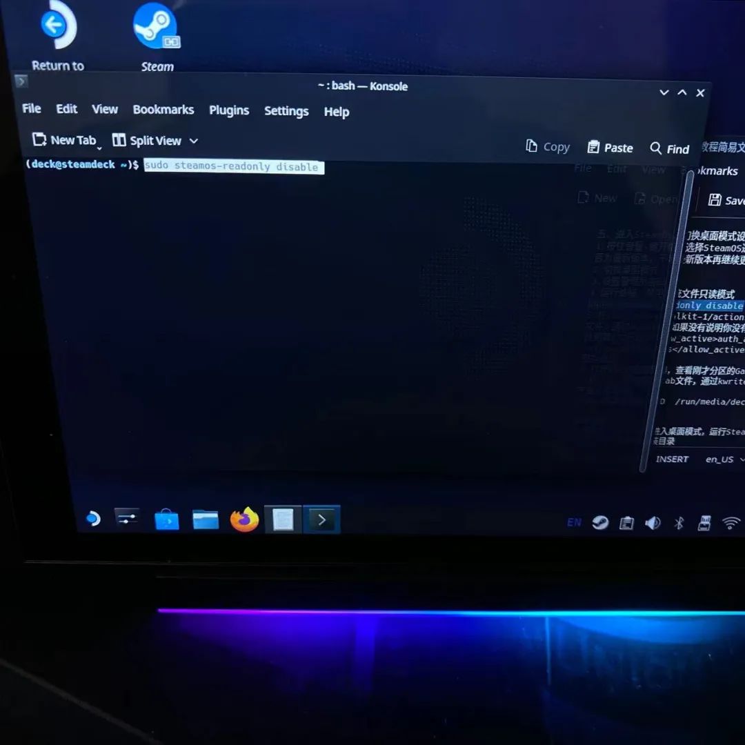 steamdeck换硬盘装双系统,steamdeck如何重新安装steamos系统