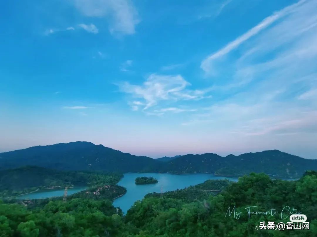 珠海香山湖公园云山栈道一游,珠海香山云道风景太美了