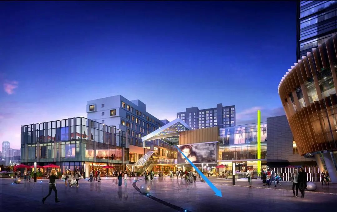 地标性商业广场,商业广场地标