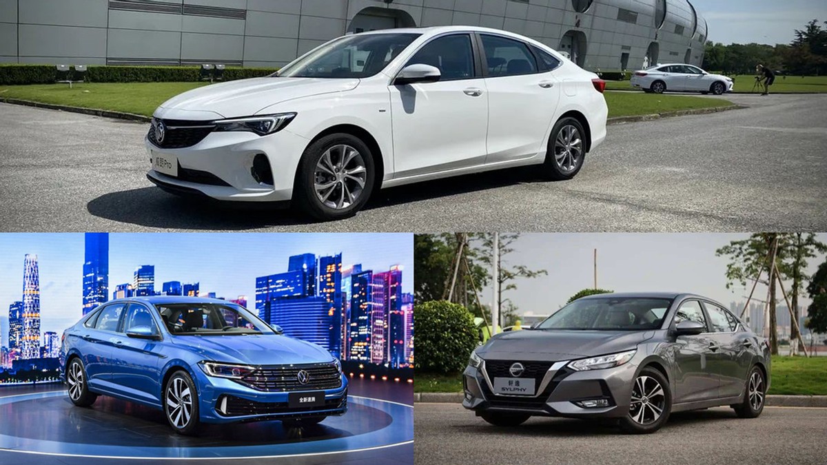 23款威朗pro乐享版对比22款速腾,别克威朗pro533t和14款轩逸对比