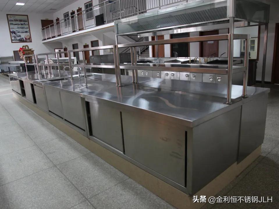 定制304不锈钢整体橱柜多少钱一米,整体不锈钢厨房橱柜厂家批发