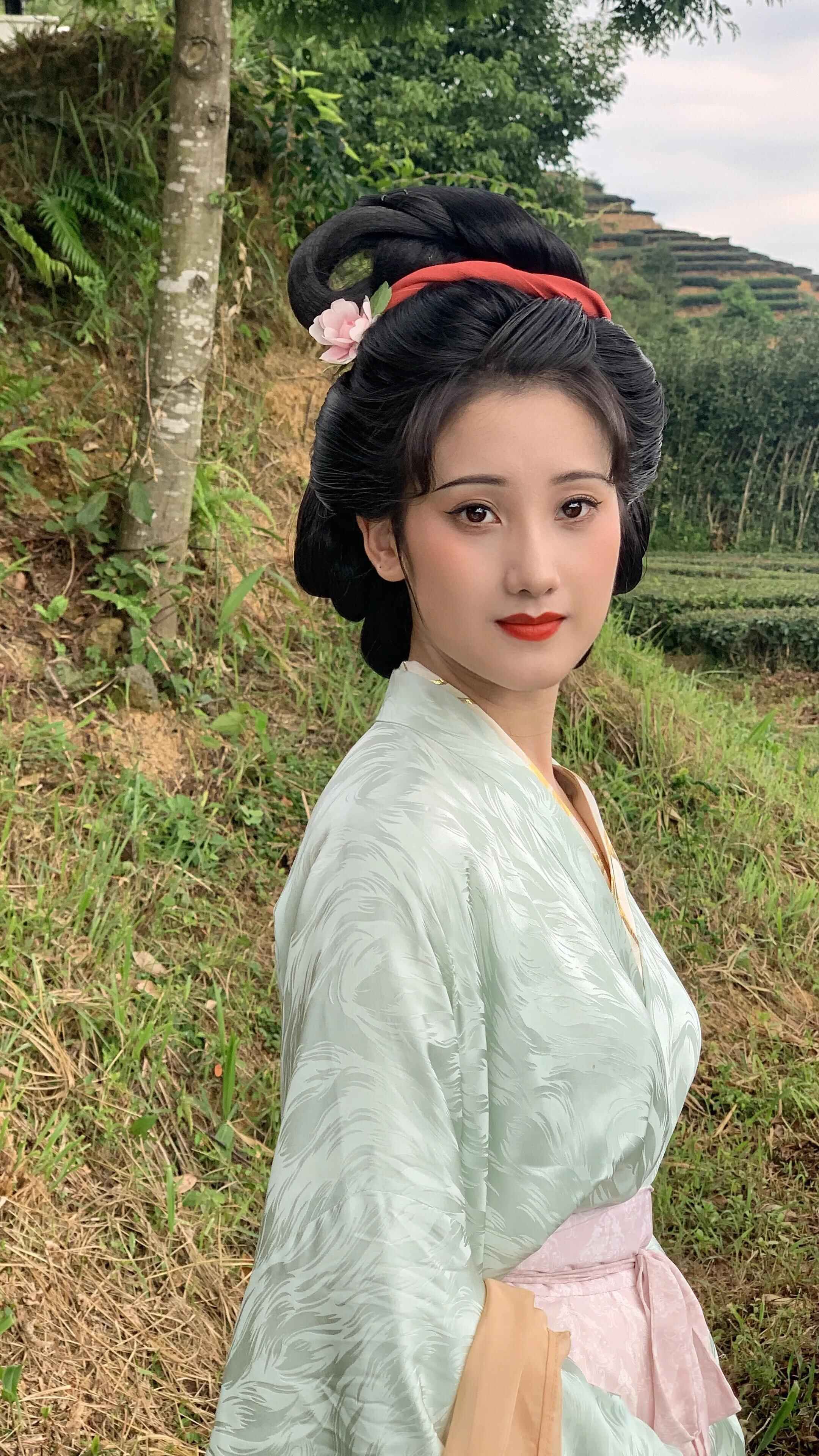 惊艳古装造型美女,古装剧中惊艳的汉服