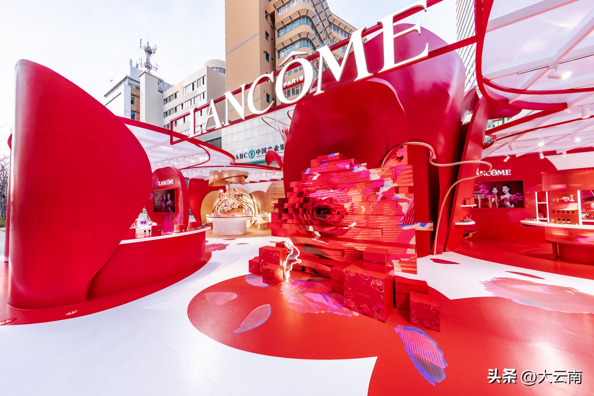 昆明兰蔻快闪店,兰蔻昆明新春游园会