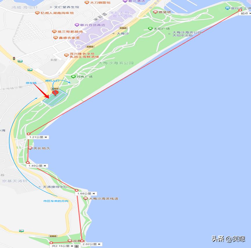 深圳看海圣地之大梅沙,海边旅游景点深圳大梅沙