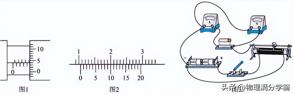 高二物理测电阻实验题,高中物理实验导体电阻率的测量