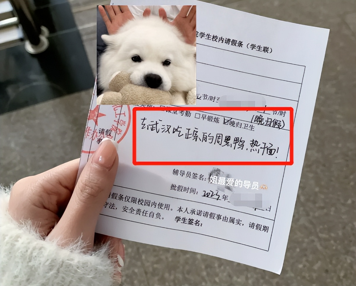 “回家买房”，大学生“嚣张”请假条走红，辅导员没犹豫直接批准