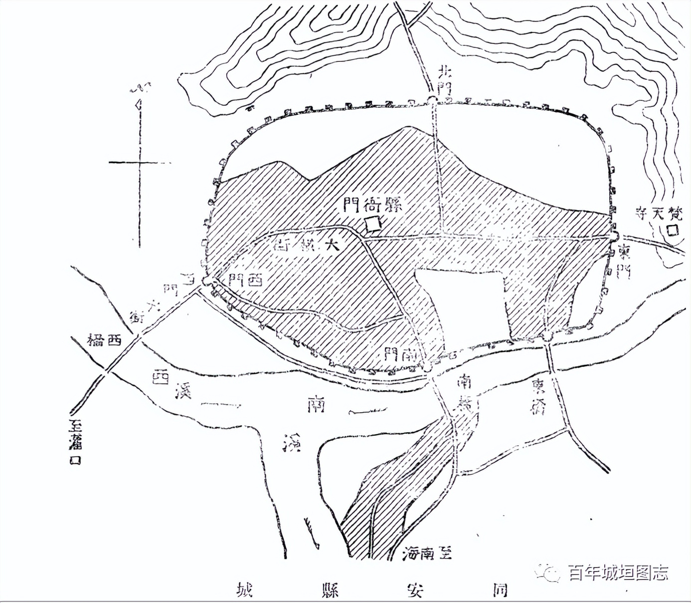 福建同安县简介,同安县城老照片