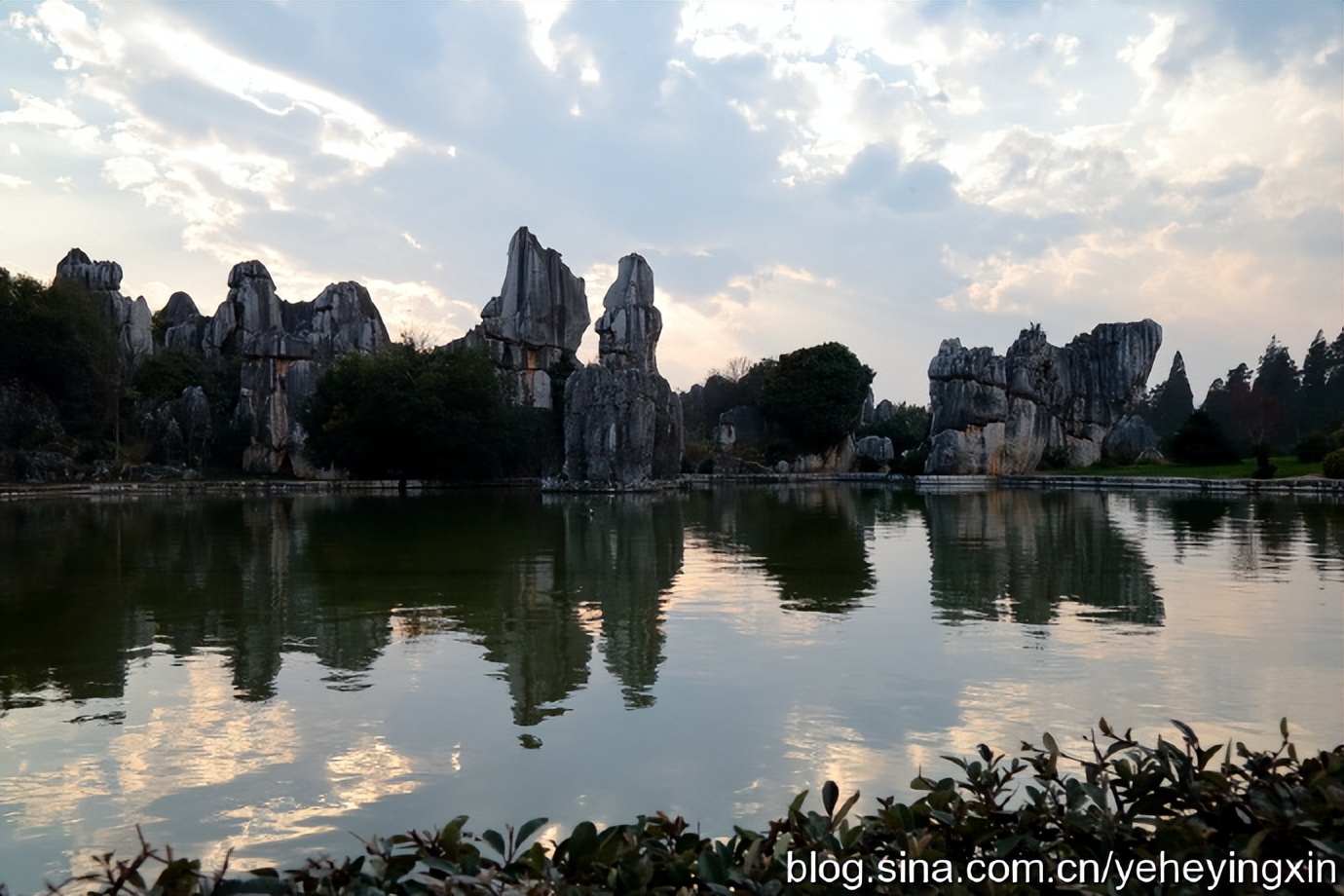 世界地质公园云南石林风景区,昆明石林国家地质公园