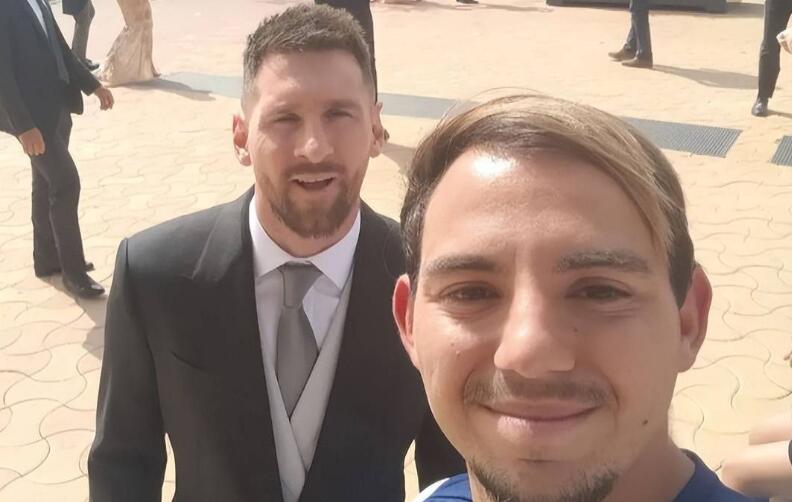 梅西球技与人品并存,梅西遇见对你好的人