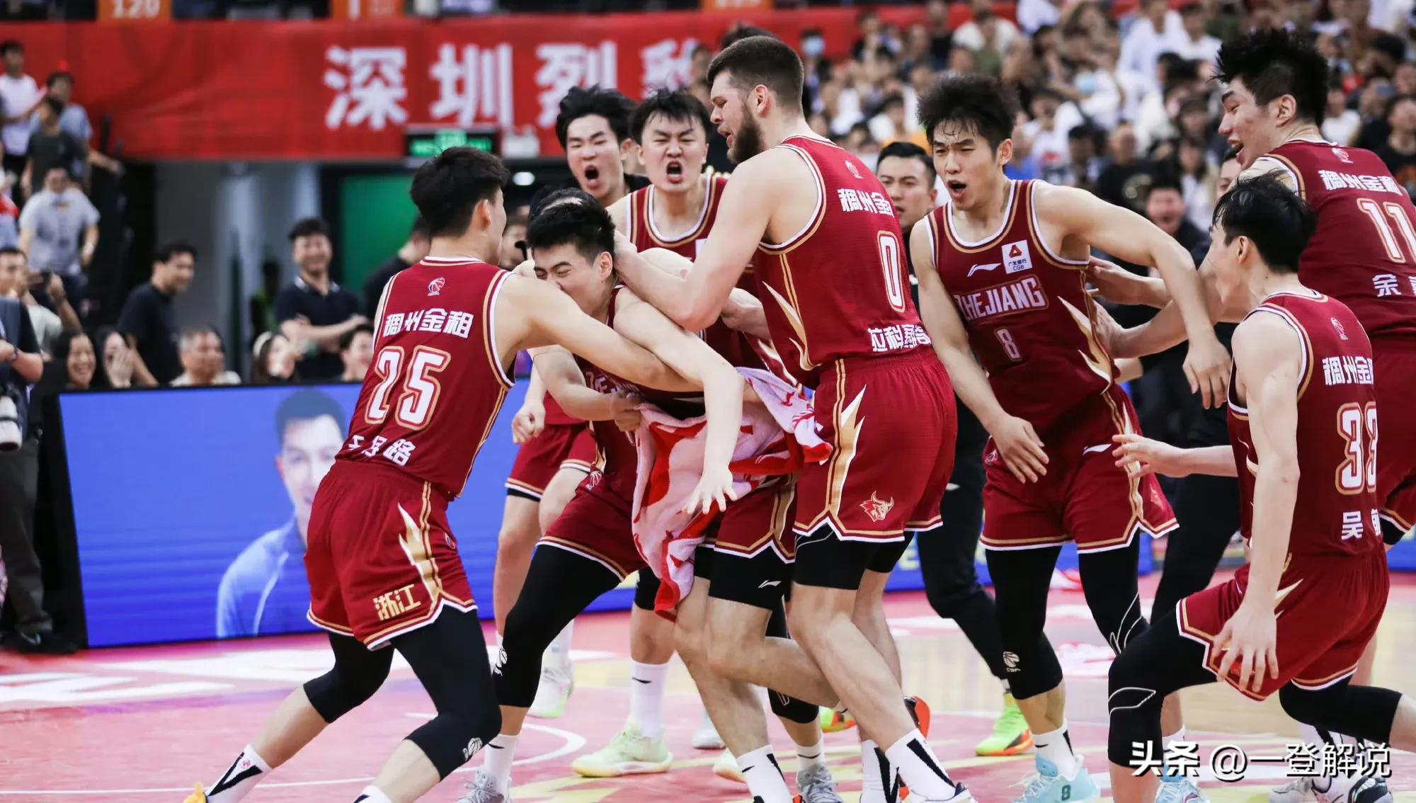 浙江95-85战胜新疆队,浙江队6比1集锦