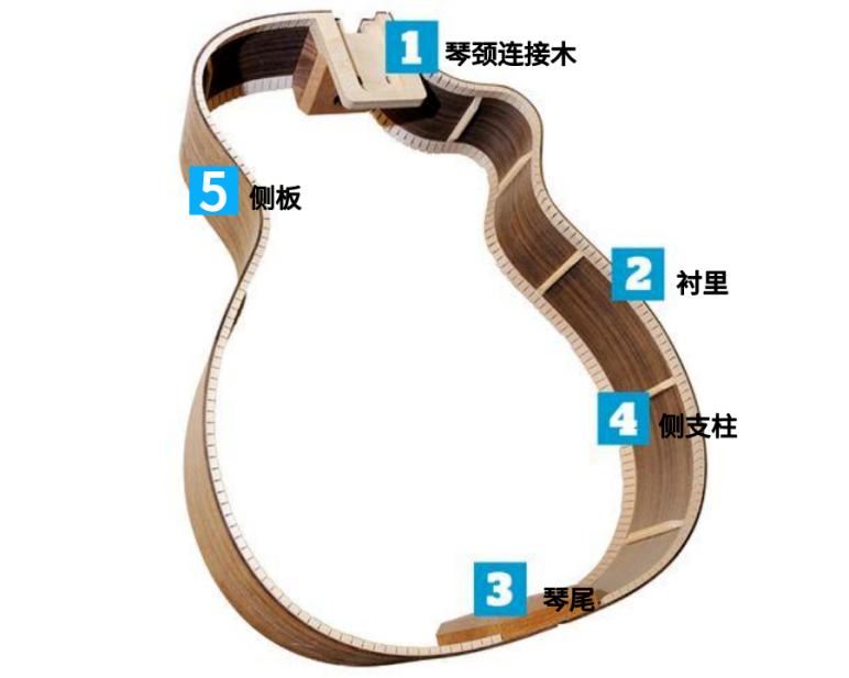 吉他背侧板,吉他怎么选择尺寸新手
