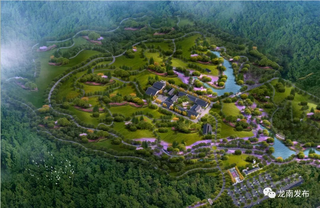 龙南富坑生态公墓在哪里,龙南公墓在哪个地方